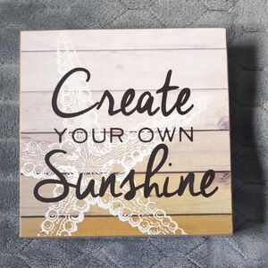 Create Your Own Sunshine Wall Art